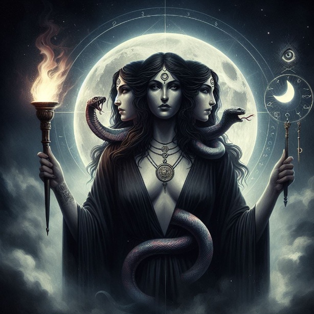 A Prayer to Hekate the Triformis Goddess of Guidance and Protection ...