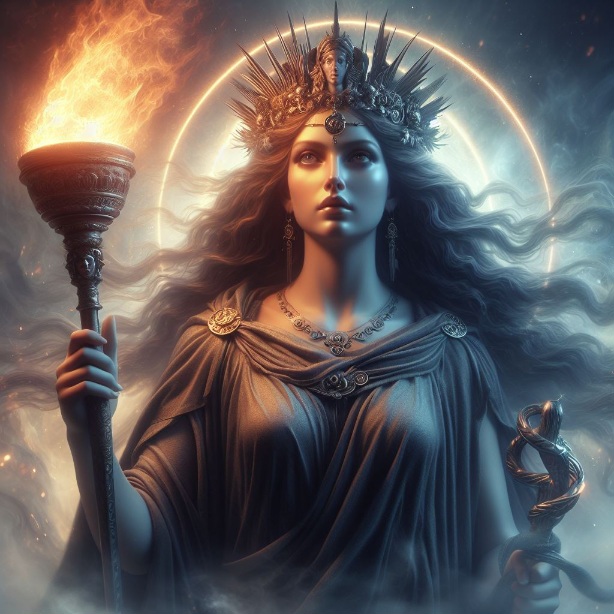 A Prayer to Hekate the Goddess of Crossroads and Weaver of Destinies